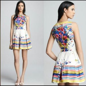 Red Valentino floral dress